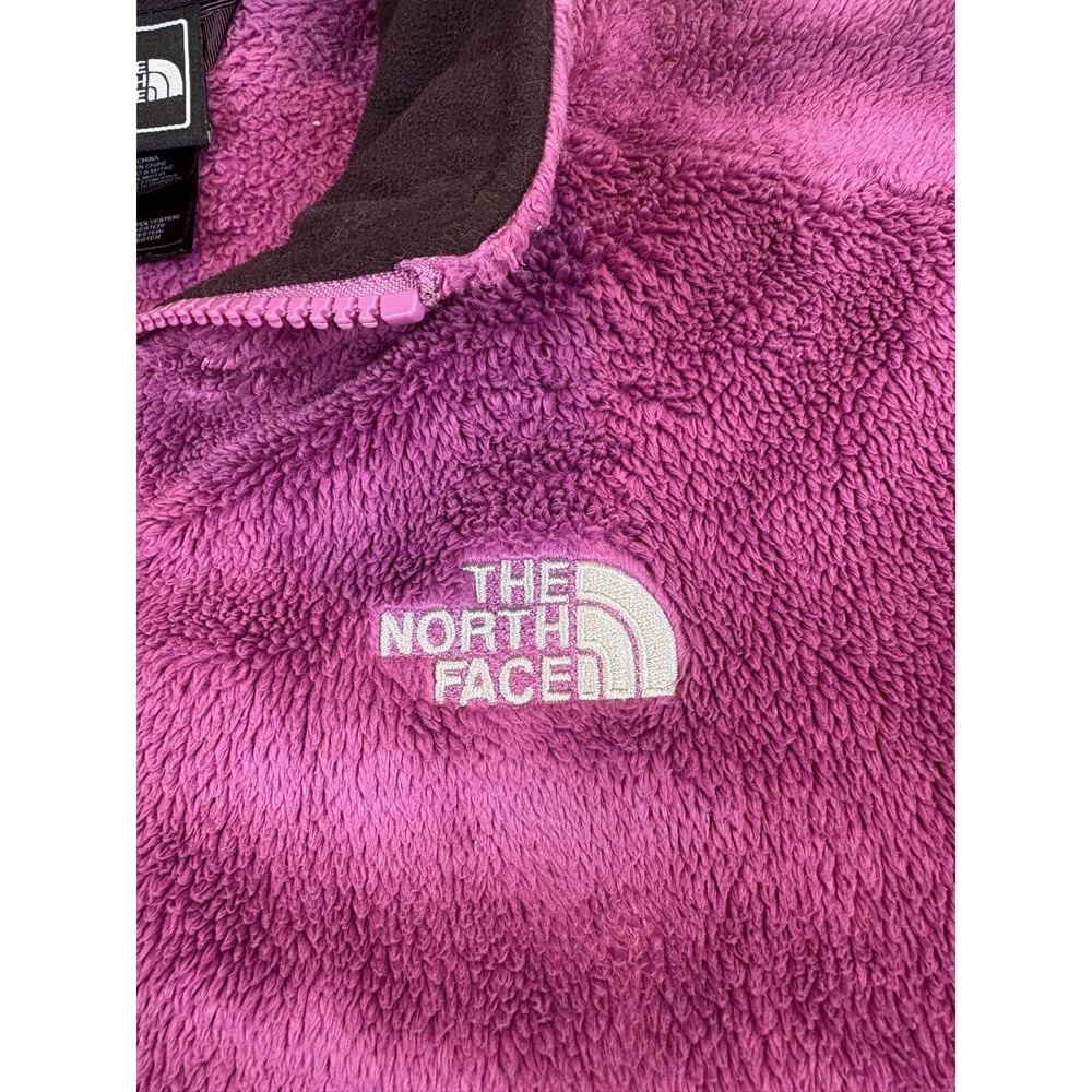 The North Face Jacket Womens Small Full Zip Long Sleeve Outdoors Pink Fleece - Picture 5 of 9
